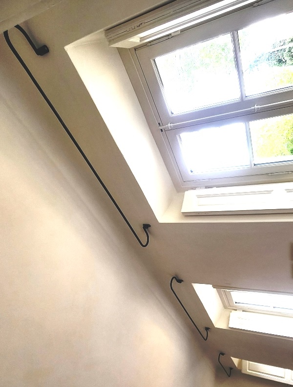 Tringle provencale en fer forgé