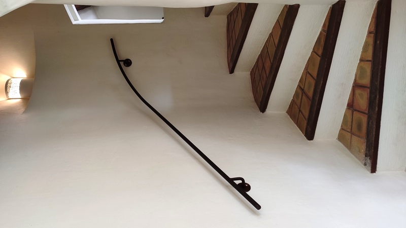 main courante en fer rond